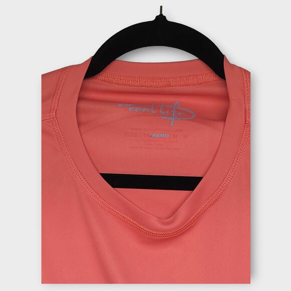 Men's Reel Life Coral Long Sleeve Fishing Shirt Size Medium - Picture 5 of 6